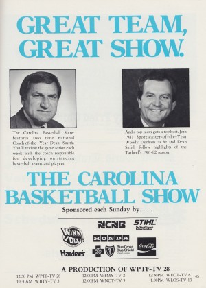 Dean Smith Carolina Basketball Show 